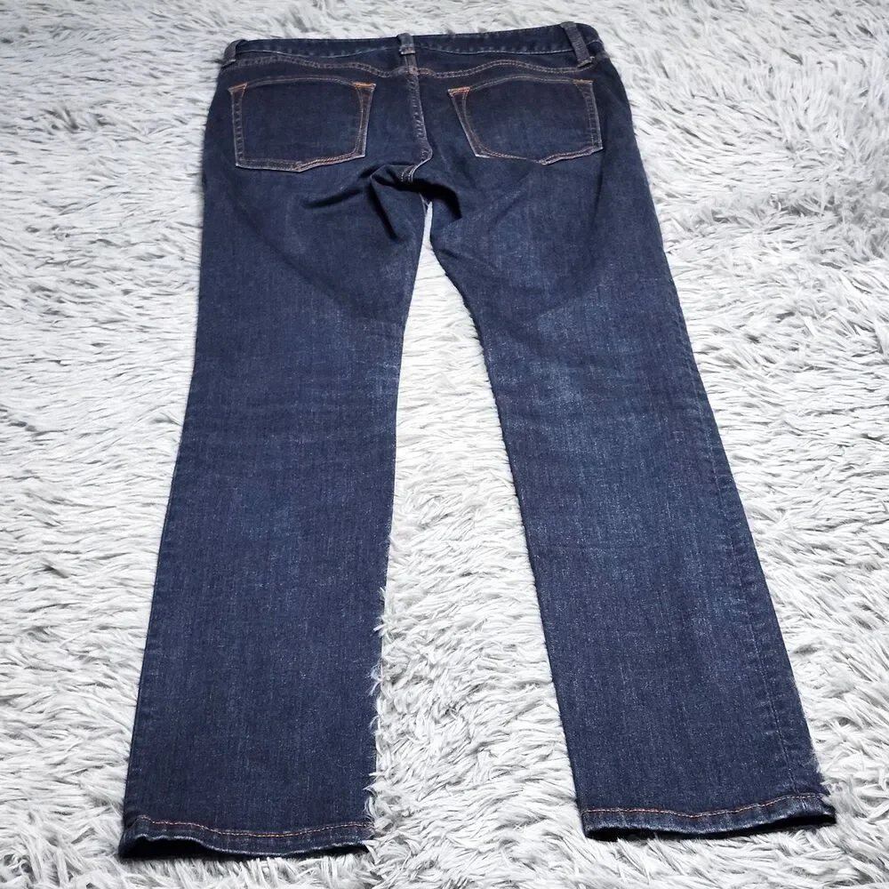 Banana Republic Jeans Womens 26P Dark Wash Skinny Stretch Denim Classic Fit‎